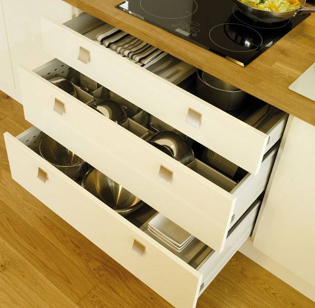 Telka prefabricated drawers